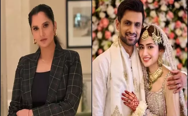 Sania Mirza Family Breaks Silence After Shoaib Malik Shares Wedding Pictures With Sana Javed - Sakshi