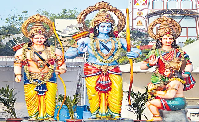 Ayodhya Ram Mandir: Pran Pratishtha ceremony of Lord Shri Ram Lalla in Ayodhya - Sakshi