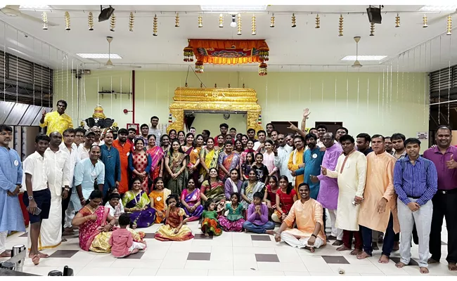 Ayodhya Ram Mandir Pran Pratistha Celebrations At Singapore - Sakshi