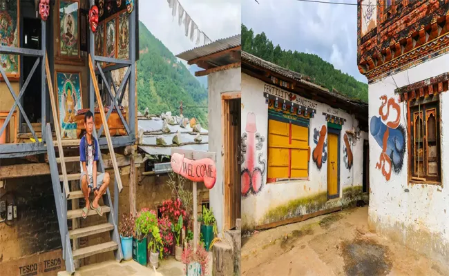 In Bhutan Phalluses Adorn The Walls Of This Sopsokha Village - Sakshi
