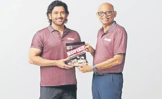 Mahendra Singh Dhoni Selected Kopiko Brand Ambassador - Sakshi