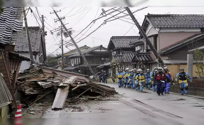Woman in 90s pulled alive from rubble five days after Japan earthquake - Sakshi