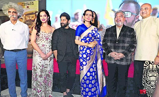 Kangana Ranaut launches Hindi trailer of Razakar movie - Sakshi