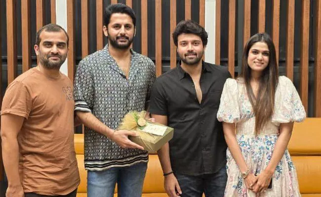 Tollywood Young Hero Invited Nithiin For His Marriage Ceremony - Sakshi