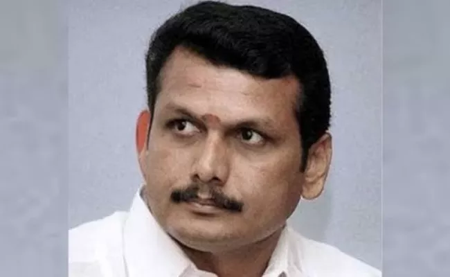 Dmk Senthil Balaji Resigned To His Minister Post - Sakshi