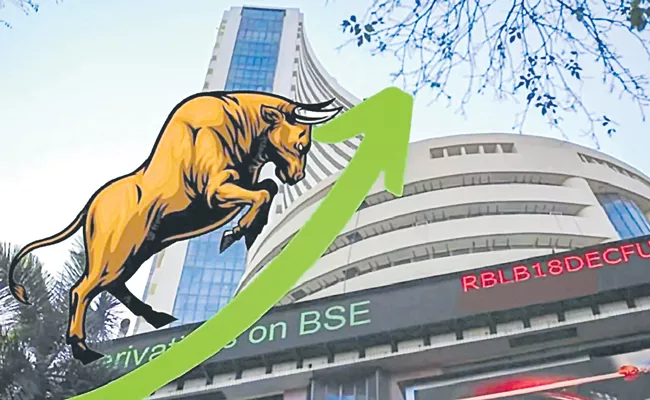 Stock market: Sensex, Nifty 50 extend gains into third straight session - Sakshi
