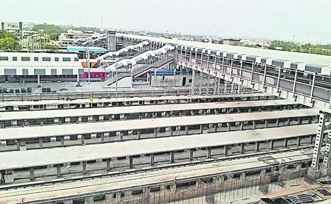 Telangana: Cherlapally railway terminal to be ready soon - Sakshi