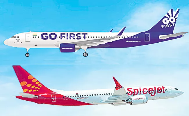 SpiceJet Chief Ajay Singh Teams Up With Busy Bee Airways To Bid For Bankrupt Go First - Sakshi