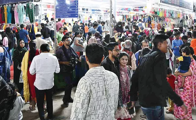 End Of Numaish Exhibition Hyderabad - Sakshi