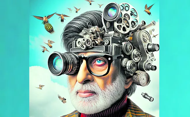 Amitabh Bachchan completes 55 years in Bollywood And shares AI avatar to celebrate wondrous world of cinema - Sakshi