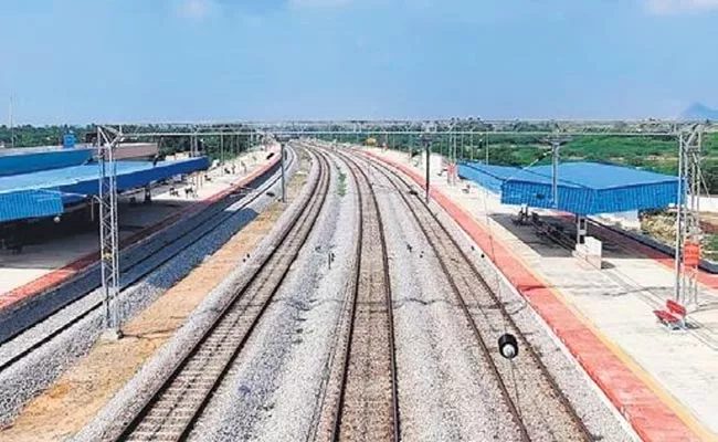 Third Railway Line Between Khurda Road And Vizianagaram - Sakshi