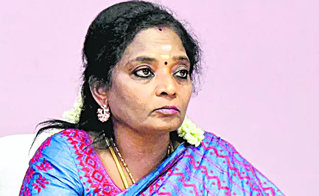 Tamilisai openly spoke about competition in elections - Sakshi