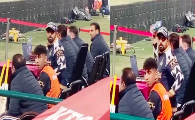 PSL 2024: Babar Azam Loses Cool Threatens To Hit Spectator With Bottle - Sakshi