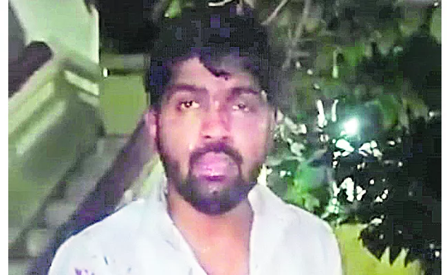 Attack on Journalist Shankar - Sakshi