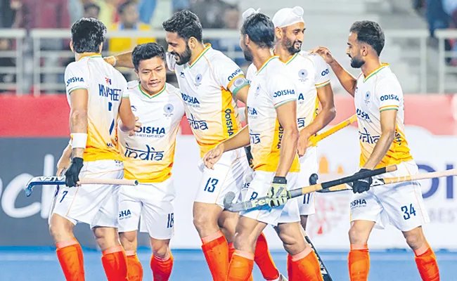 Team India ended the Mens Pro Hockey League with a win - Sakshi