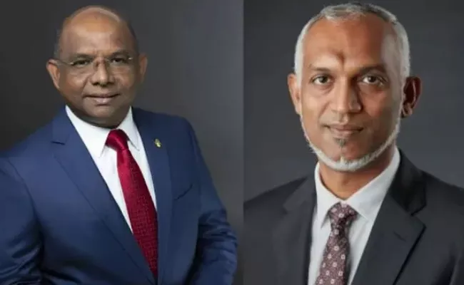 Maldives Ex Minister Slams President Muizzu Over Indian Troops - Sakshi