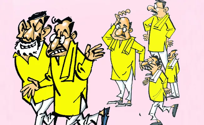 Ticket Fight in TDP: Andhra pradesh  - Sakshi