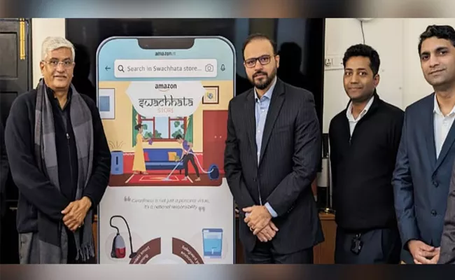Amazon Swachhata Store With 20 Thousand Products - Sakshi