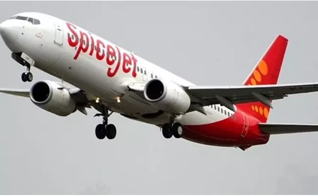 Man Unruly Behaviour With Woman In Spicejet Flight  - Sakshi