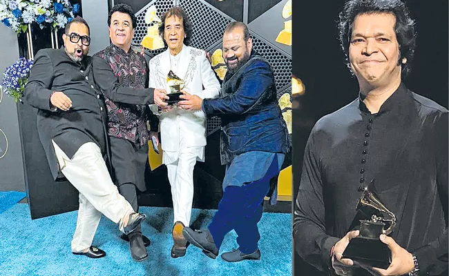 Grammy Awards 2024: Shakti of Indian music shines at Grammys as five win honours - Sakshi