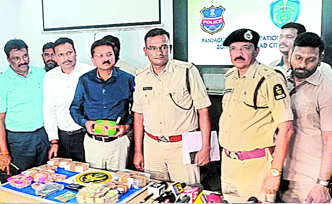 Rs 8 crore worth of drugs seized - Sakshi