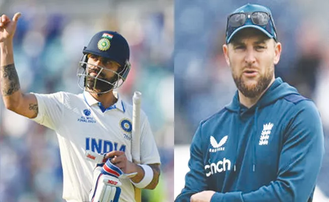 Respect His Prowess If Kohli Is Coming Back: McCullum England Prepared - Sakshi