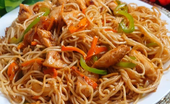 How to make tasty chicken noodles - Sakshi