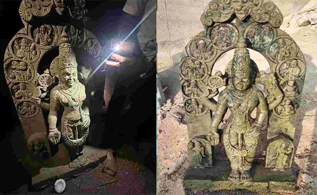 krishna idol shivalinga found at raichur check what Dr Padmaja Desai says - Sakshi