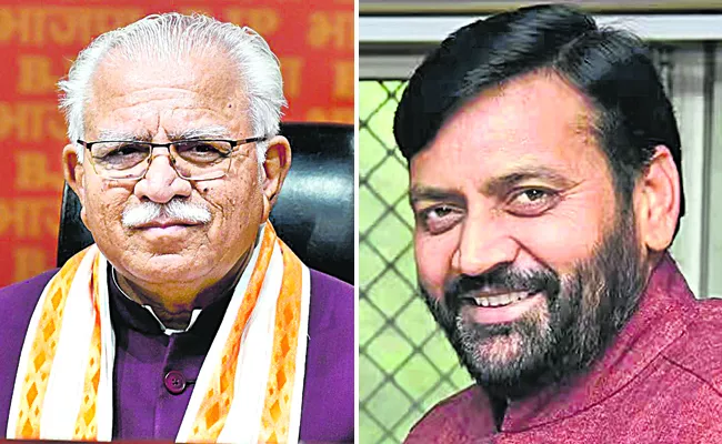 Manohar Lal Khattar resigns as Haryana Chief Minister - Sakshi