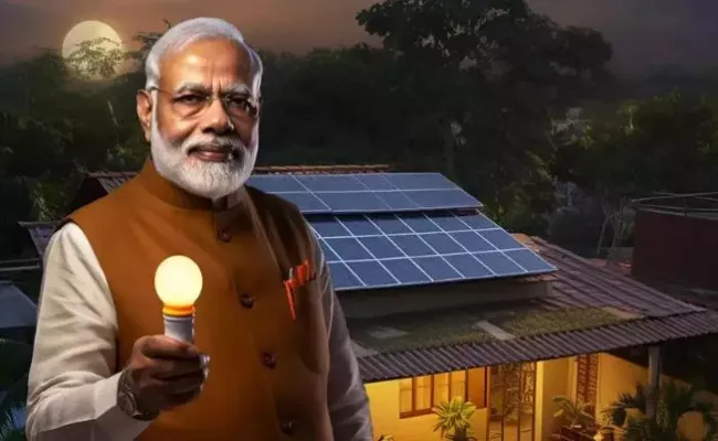 Over 1 Crore Households Registered Under Rooftop Solar Scheme for Free Electricity - Sakshi