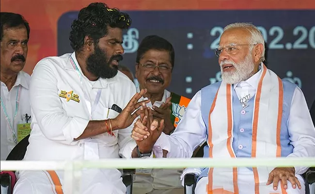 Pmk Joins Bjp-led Nda In Tamil Nadu For Lok Sabha - Sakshi