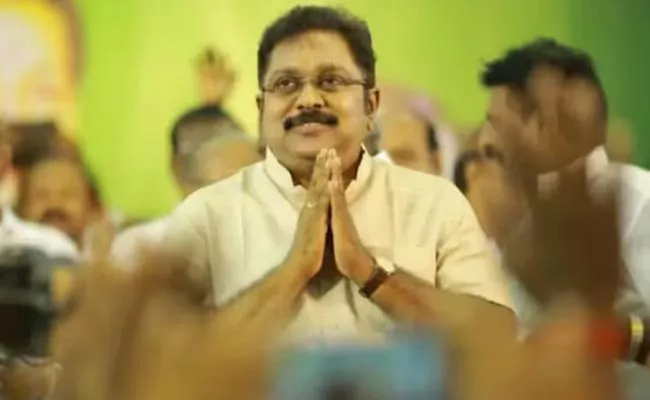 Dhinakaran party to contest two Seats In alliance with BJP Tamil Nadu - Sakshi