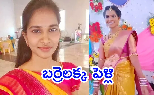 Barrelakka Sirisha Announced His Marriage Details - Sakshi