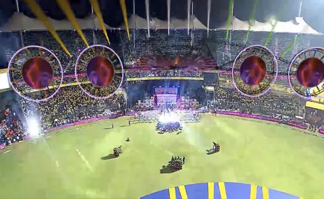 IPL 2024 Opening Ceremony: Akshay Kumar Tiger Shroff Takes Stage Dances - Sakshi