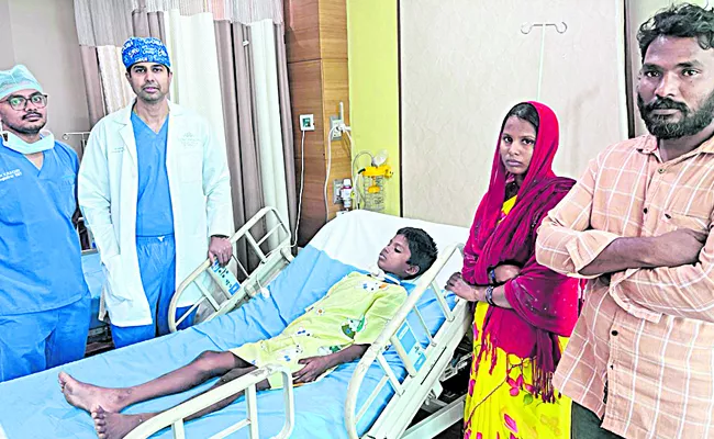 CM Jagan gave a new life to nine year old Mohammed - Sakshi