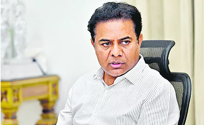 KTR Warns YouTube Channels Against Airing Malicious Content on BRS - Sakshi