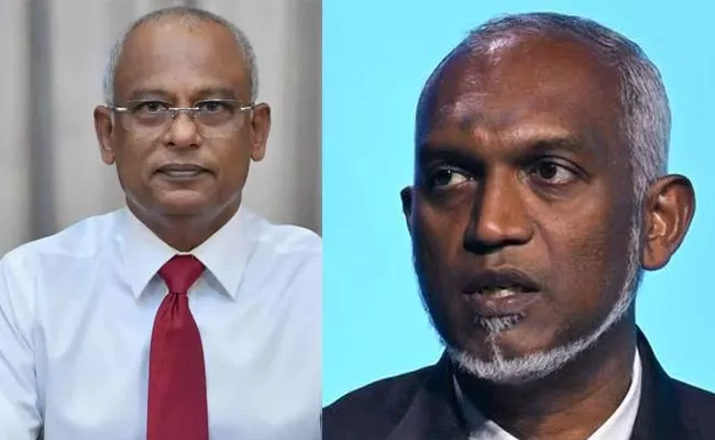 Maldives Ex President says Muizzu Stop Being Stubborn India Ties - Sakshi
