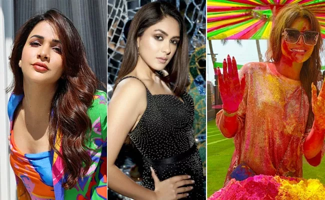 Tollywood and Bollywood Actresses Social Media Posts Goes Viral - Sakshi