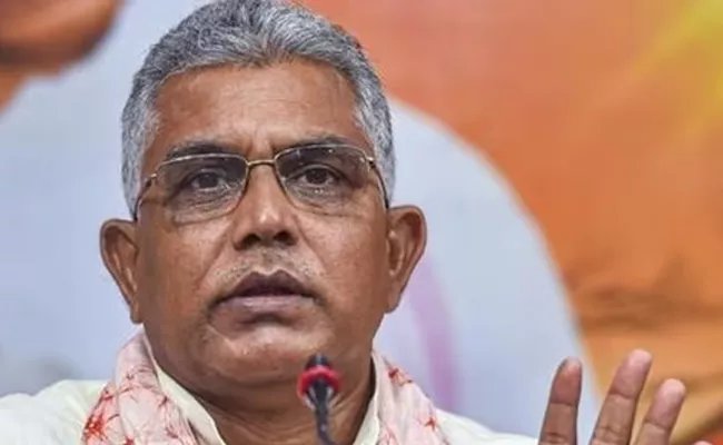 MP Dilip Ghosh Says Will Take PM Modi Only 2 Minutes To cool Bengal - Sakshi