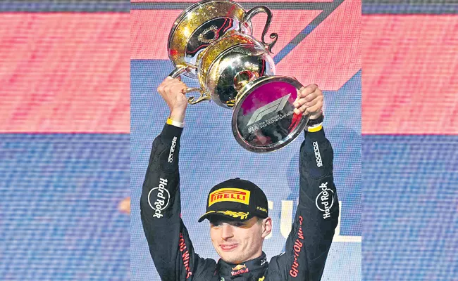 Verstappen won the Bahrain Grand Prix - Sakshi