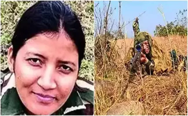 Suman Kumari as a First woman sniper in BSF - Sakshi