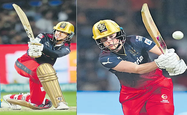 Royal Challengers Bangalore has upper hand over UP Warriorz winning two out of three matches in WPL - Sakshi