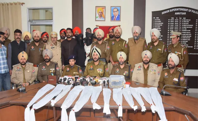 Punjab Police Has Arrested Two Terrorists - Sakshi