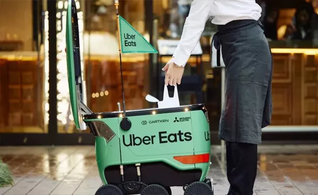 Uber Eats Japan Starts Deliveries With Robots - Sakshi
