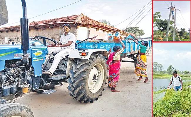Agricultural labor Gangavva Turns As Tractor Driver - Sakshi