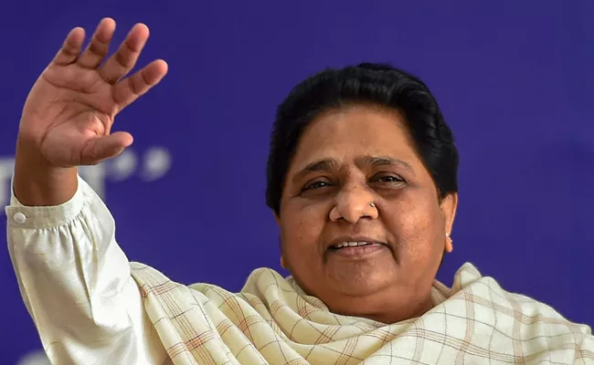 BSP fighting Lok Sabha elections 2024 on its own says Mayawati - Sakshi