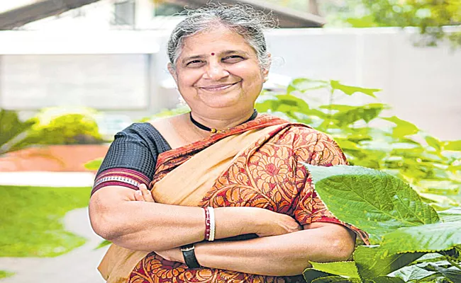 Infosys Sudha Murty nominated to Rajya Sabha by President Droupadi Murmu - Sakshi