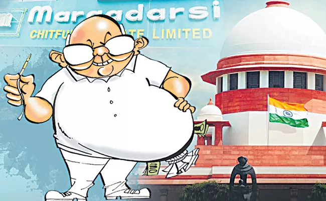 Supreme Court Shock To Ramoji Rao For Margadarsi Scam - Sakshi