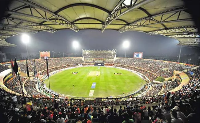 Hyderabad Cricket Association Conducted Media Conference In Uppal Stadium - Sakshi
