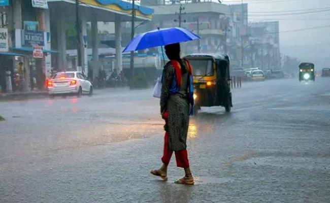 Weather Changed At Hyderabad rain In Telangana For 4 days - Sakshi